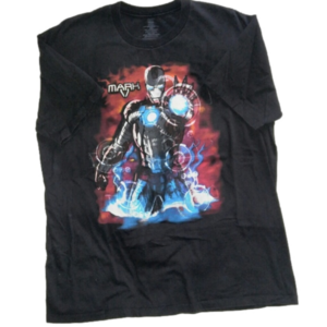 Iron Man T-shirt Black XXL